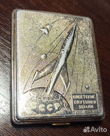 Винтажный советский портсигар СССР