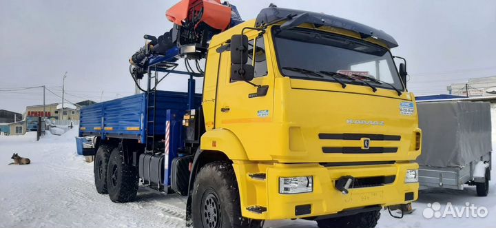 Аренда и услуги манипулятора-вездехода, стрела 8 т, 23 м, борт 14.5 т, 6 м