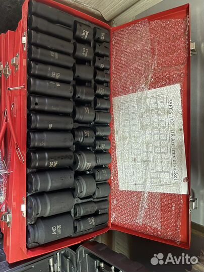 Набор ударных головок 1/2