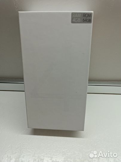 Коробка от Redmi Note 4