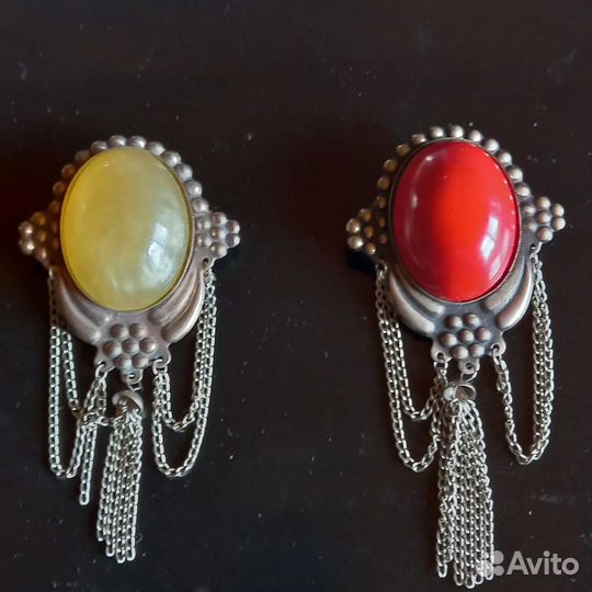 Брошь Чехословакия винтаж