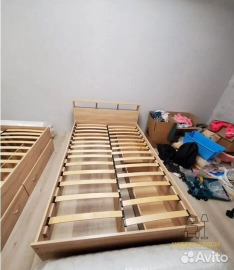 Кровать 120х200 Саломея с ящиками