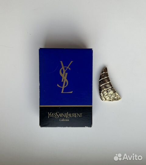Ysl брошь винтаж луна
