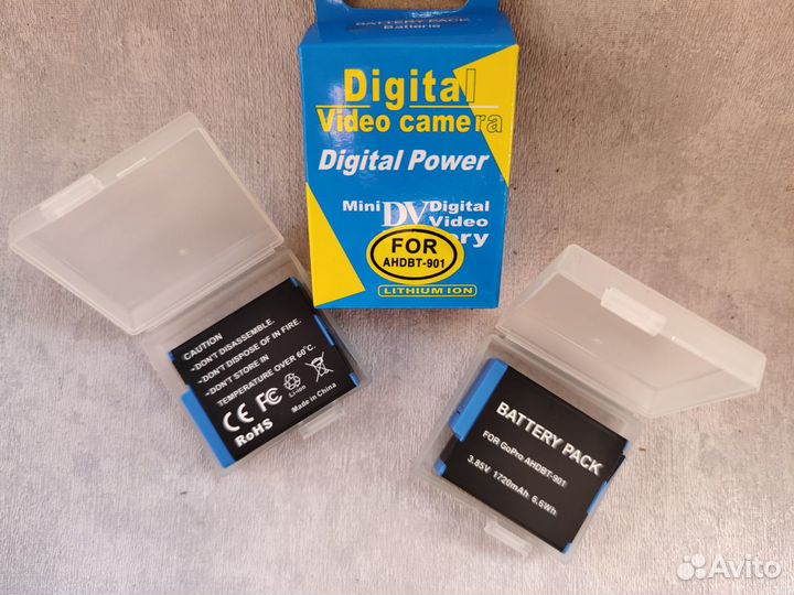 Аккумулятор для GoPro Hero 9 Digital ahdbt-901