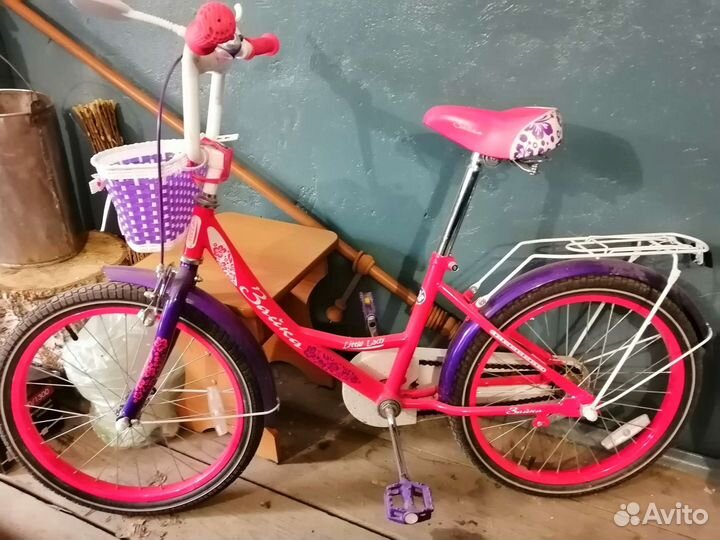 Детский велосипед для девочки бу