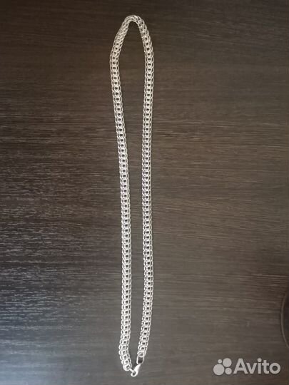 Абсолютно новая серебряная цепь 925 проба