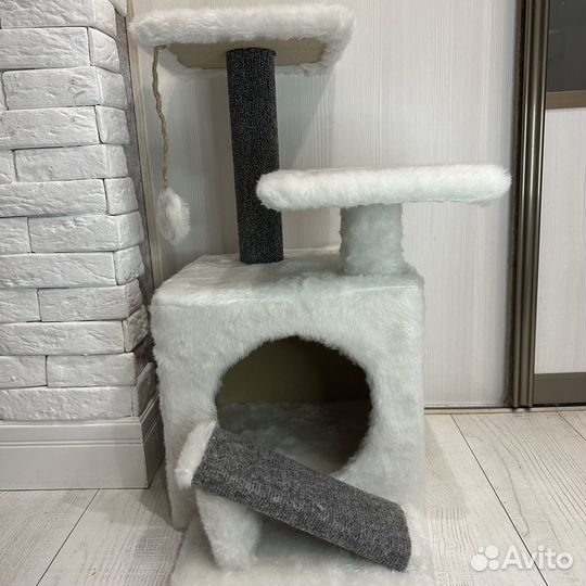 Домик для кошки с когтеточкой (новый)