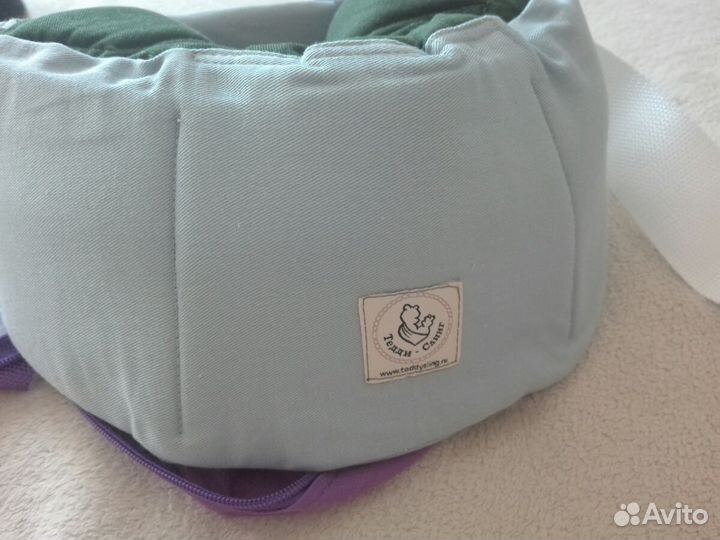 Гибрид слинга рюкзак-май