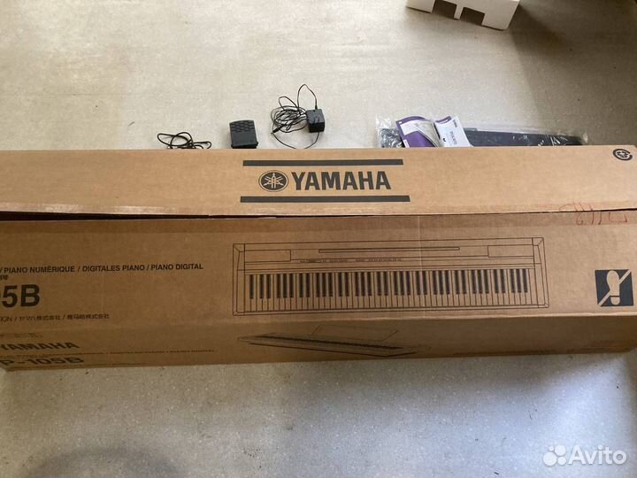 Электронное пианино Yamaha P-105
