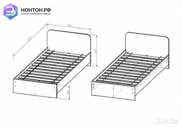 Кровать Лайк