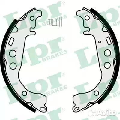 Комлект тормозных накладок