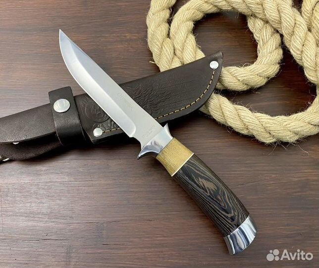 Охотничий нож из стали 65х13