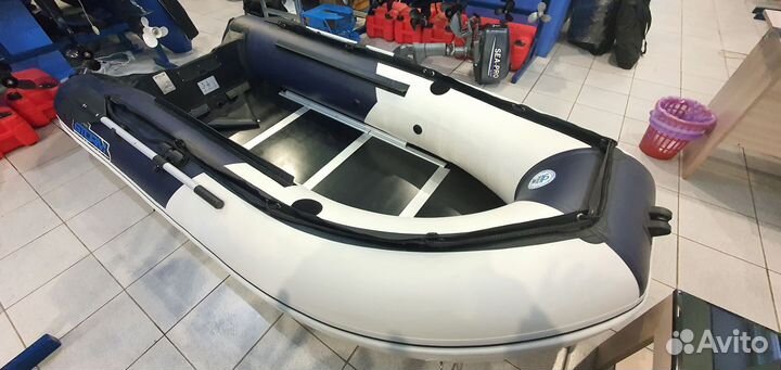 Лодка пвх Stormline Adventure Standard 340 бело-си