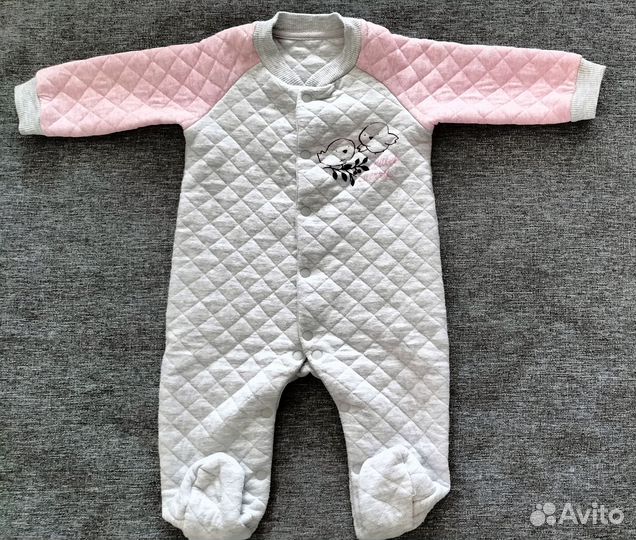 Комбинезоны утеплённые 62 (пакетом)