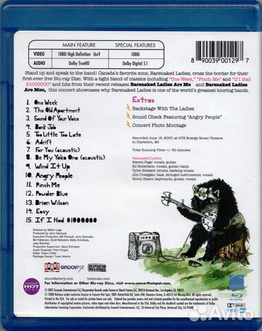 Barenaked Ladies / Talk To The Hand (Live In Michi