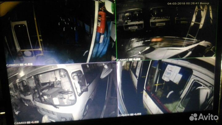 Видеонаблюдение. Комплект для автотранспорта