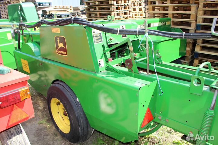 Пресс-подборщик John Deere 349, 2012