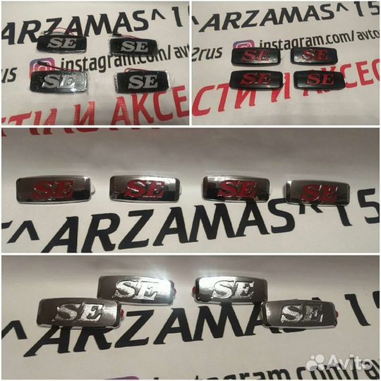 Светящиеся Заглушки SE в крыло на ваз
