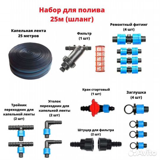 Набор для капельного полива