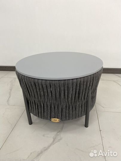 Кофейный комплект из искусственного ротанга