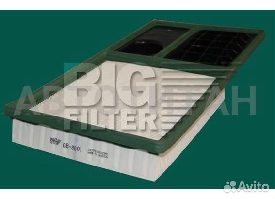 Фильтр Воздушный volkswagen Polo VI, skoda Fabia I, II, Octavia II BIG Filter GB8001