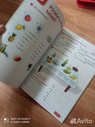 Рабочая тетрадь по Английскому 4 класс