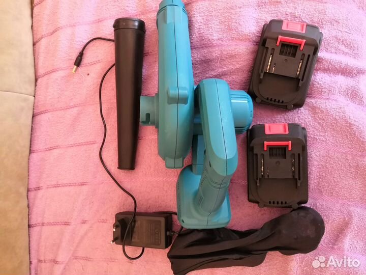 Воздуховодка + пылесос аккумуляторная