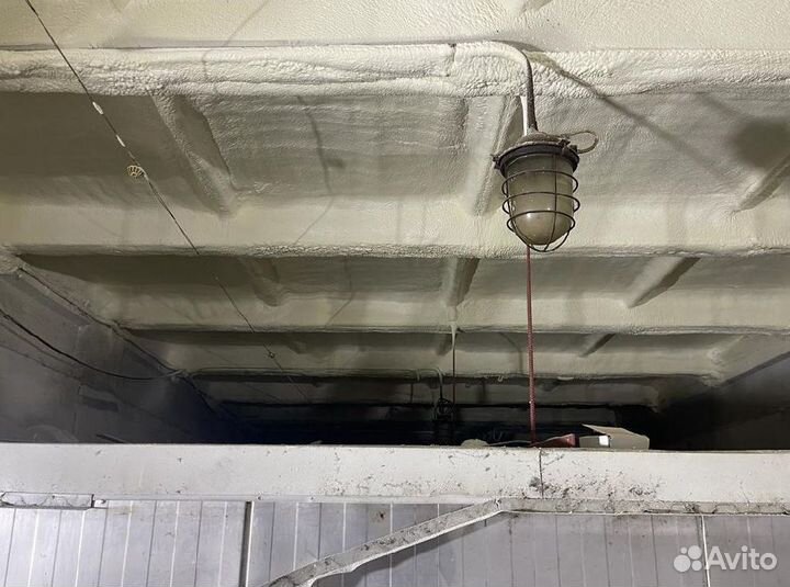 Утепление пола напылением пенополиуретана