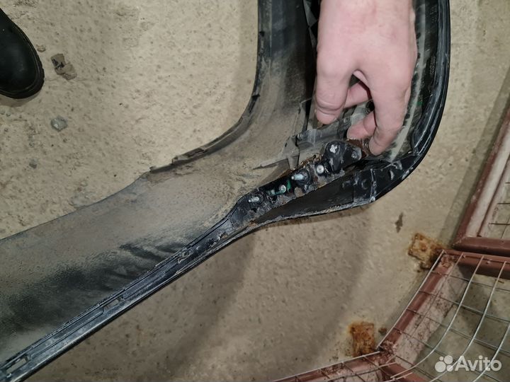 Задний бампер Ауди А6 С6 рестайлинг, S-line