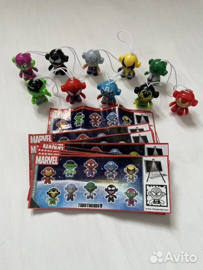 Киндер меджик Марвелл супергерои