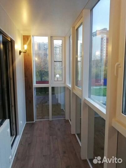 Остекление окон и балконов пвх