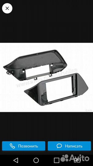 Переходная рамка для магнитолы Hyundai Sonata viii