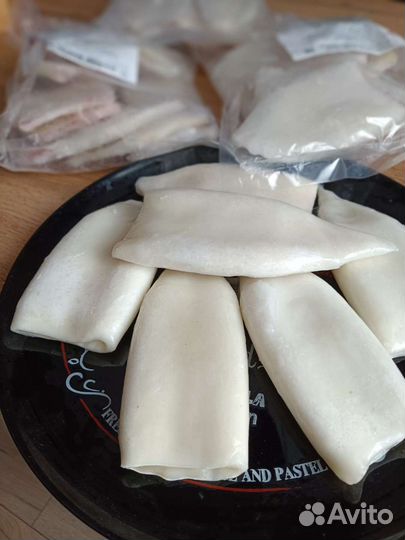 Кальмар филе чищенный