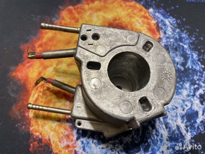 Бойлер круглый Saeco/Gaggia (под гайку) 2 тэна