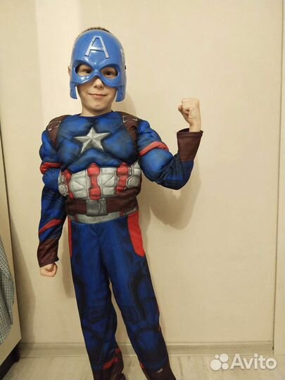 Костюм карнавальный Капитана Америка