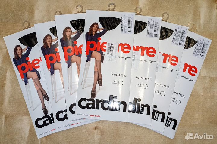 Гольфы Pierre Cardin Paris Nimes 40 den nero