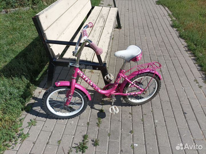 Велосипед для девочки 16 дюймов