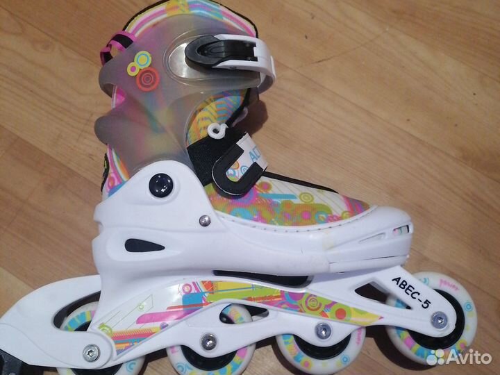 Роликовые коньки детские раздвижные