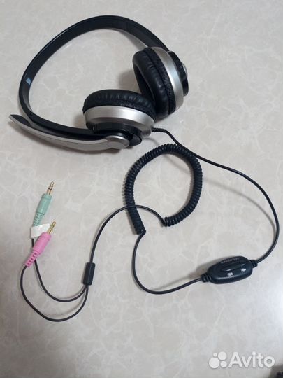 Наушники genius с микрофоном