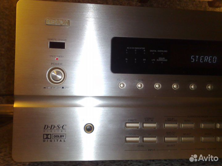Ресивер,усилитель denon avc-3800 gold-japan