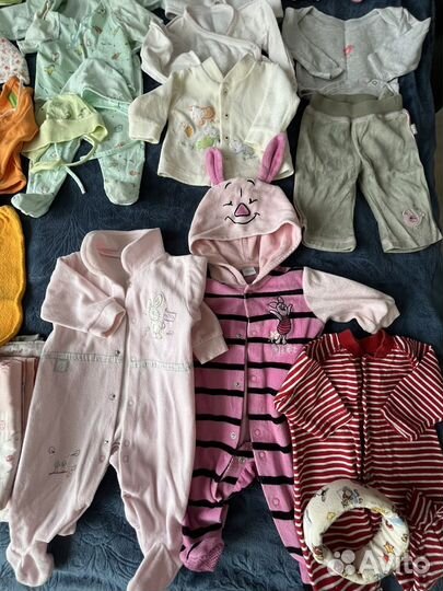 Вещи детские пакетом для девочки новорожденной