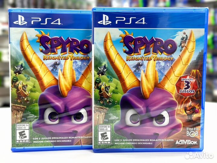 Spyro Reignited Trilogy (PS4) NEW