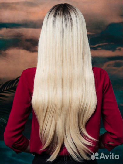 Парик длинные волосы