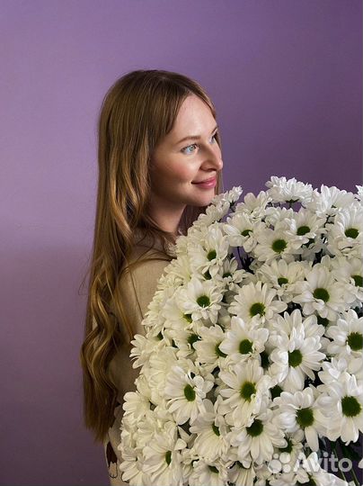 Букет ромашек. Цветы. Доставка