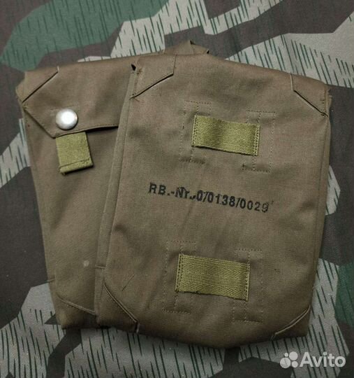 Немецкий чехол для ипритной накидки газбак