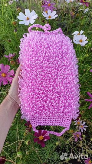 Мочалка ручной работы