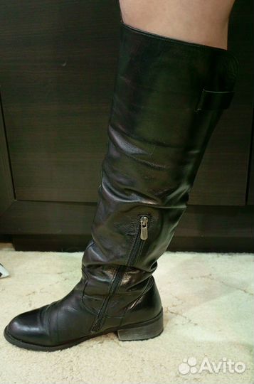 Сапоги зимние натуральная кожа р. 38 Польша