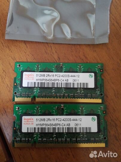 Оперативная память для ноутбука DDR2