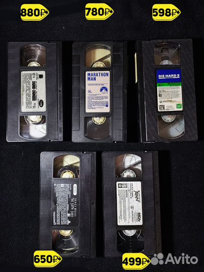 VHS фильмы оригинальные из США