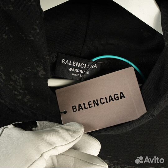 Худи Balenciaga Paris Moon